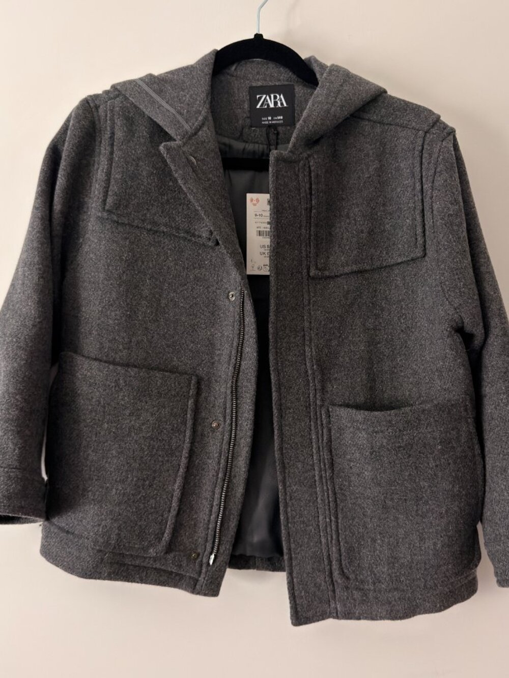 Zara Charcoal Jacket